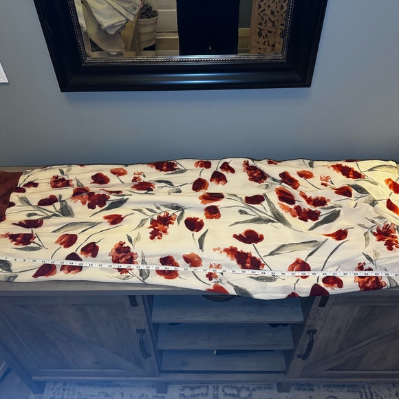 Reformation Maribelle Strapless Cream Chiffon Fabric - Picture 4 of 13